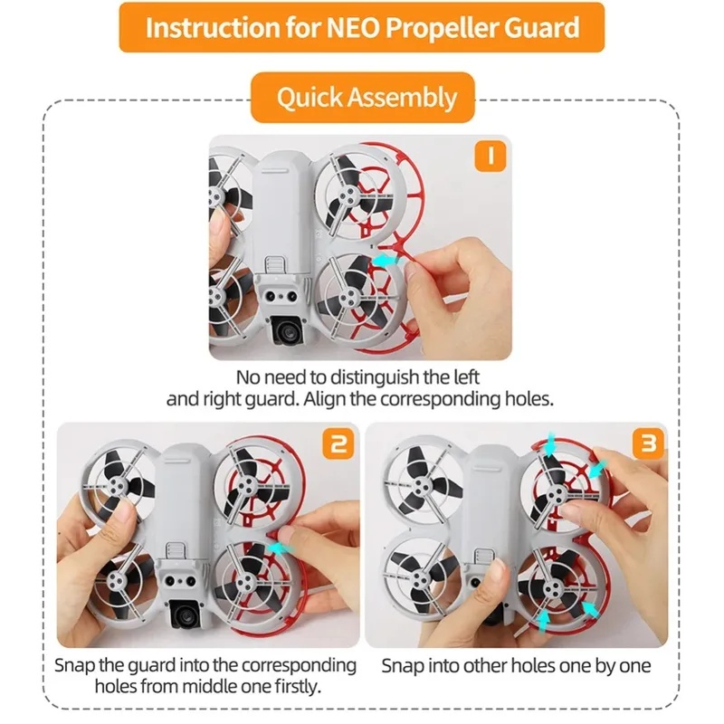 Per DJI NEO Protezione Eliche  - Drone Propeller Guard recensione e prezzo